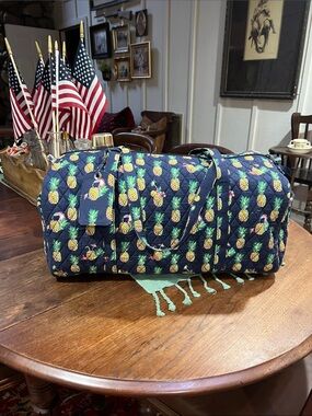 Vera Bradley Large Duffel in Toucan Party Pattern